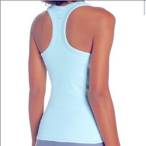ALO yoga. Racer-back ribbed support tank. XS
